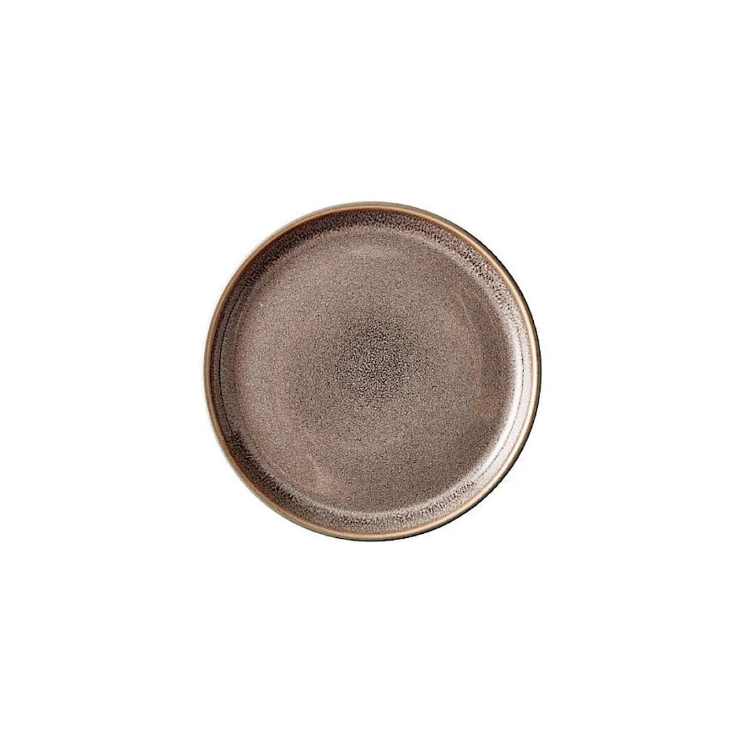 Bitz Living Stoneware Gastro Plate 17cm Grey, Grey